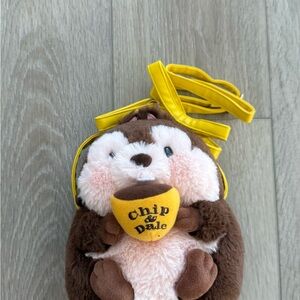 Plush Toy with Yellow Accents
